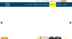 Desktop Screenshot of bnifoundation.org