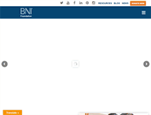 Tablet Screenshot of bnifoundation.org